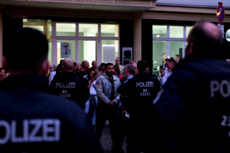 Protest in support of the Attila Hildmann restaurant 2020-08-28 13