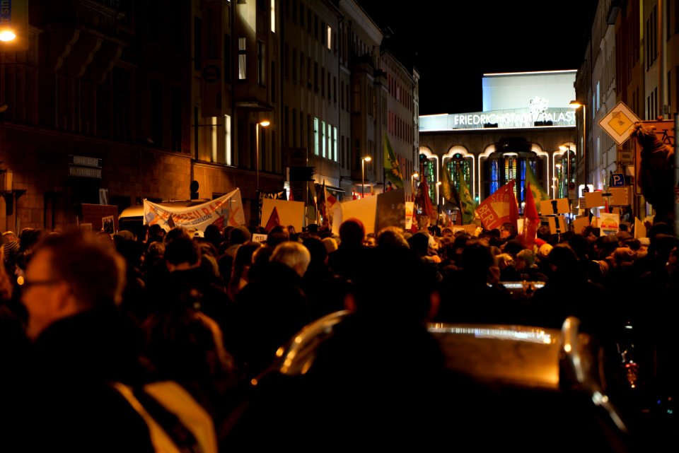Protest in front of FDP headquarter after Thuringia prime minister election 2020-02-05 28