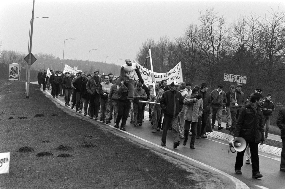 Protest boeren tegen mestheffing in Assen, Bestanddeelnr 934-2029