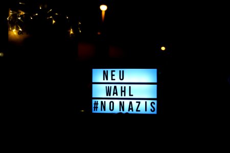 Protest in front of FDP headquarter after Thuringia prime minister election 2020-02-05 34