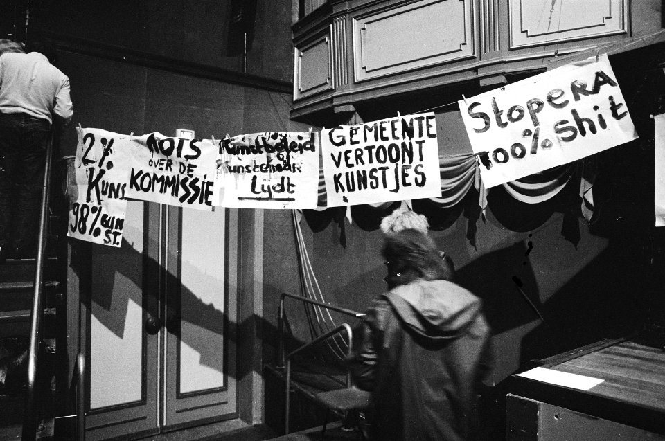 Protestborden in Carré, Bestanddeelnr 932-4337