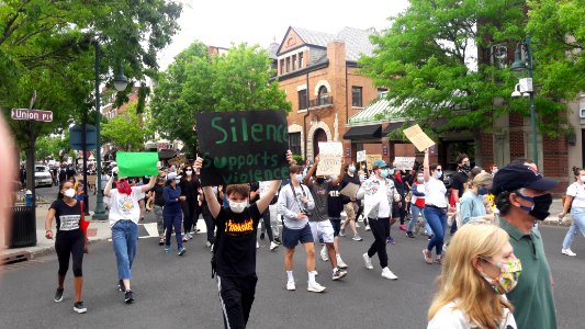 Protest march Summit New Jersey Black Lives Matter June 2 2020 6 of 12