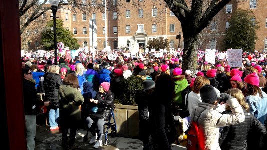 Protests at Morristown march NJ-7th photo