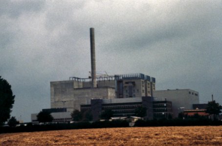Protest bij snelle kweekreactor Kalkar ( West Duitsland ) de snelle kweekreactor, Bestanddeelnr 253-8573