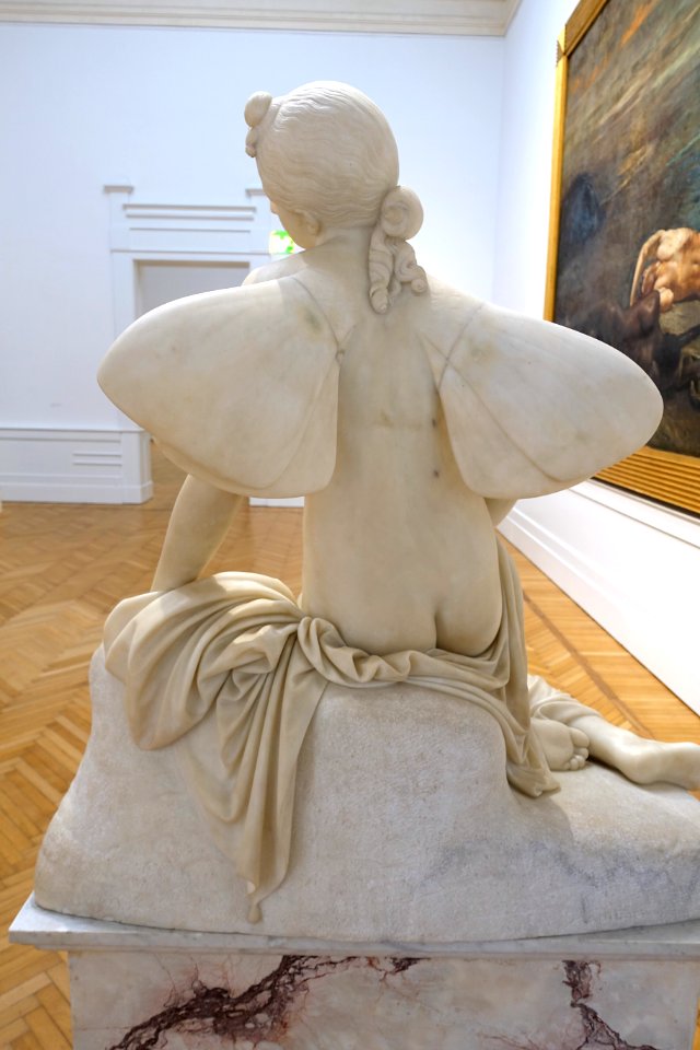 Psyche in a faint, by Pietro Tenerani, 1869 - Galleria nazionale d'arte moderna - Rome, Italy - DSC05212