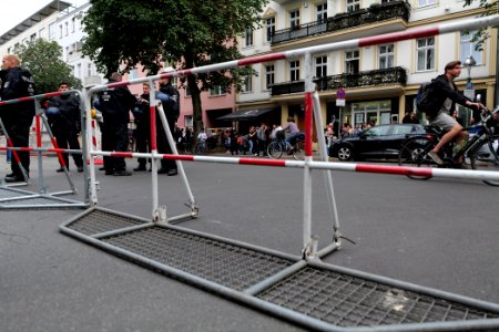 Protest in support of the Attila Hildmann restaurant 2020-08-28 03