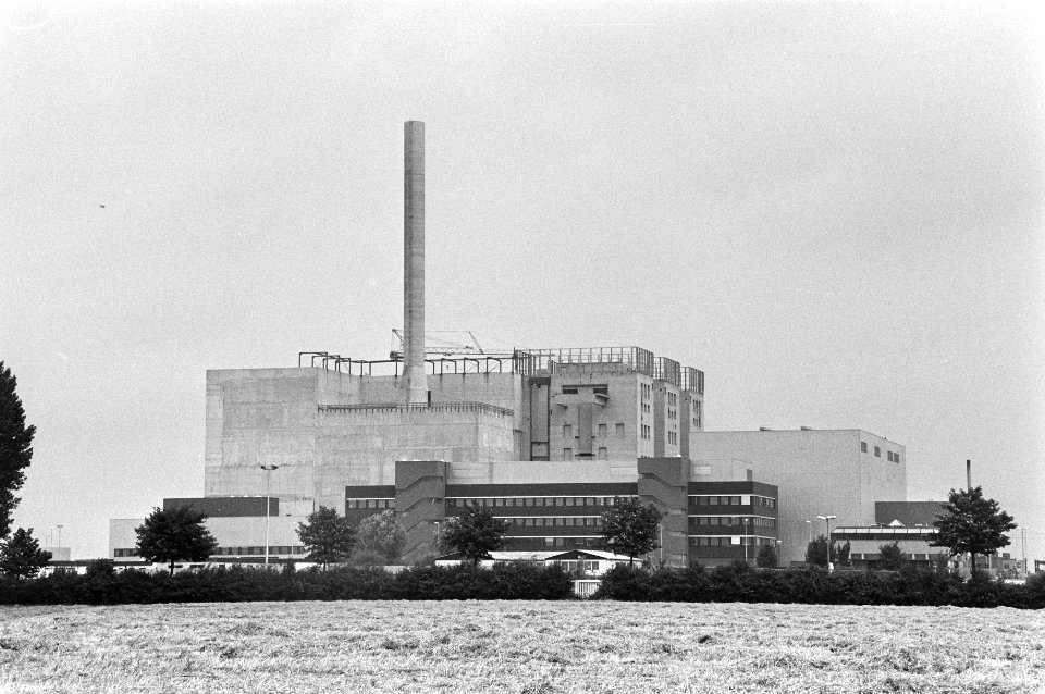 Protest bij snelle kweekreactor Kalkar ( West Duitsland ) de snelle kweekreactor, Bestanddeelnr 931-6046