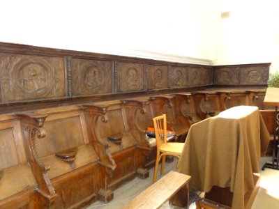 Raffetot (Seine-Mar.) église, stalles 02