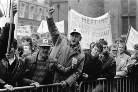 Protest boeren op Binnenhof tegen mestwetgeving, Bestanddeelnr 934-1726