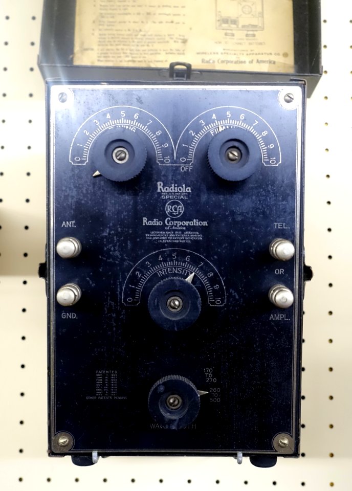 Radiola Special, Radio Corporation of America - New England Wireless & Steam Museum - East Greenwich, RI - DSC06658