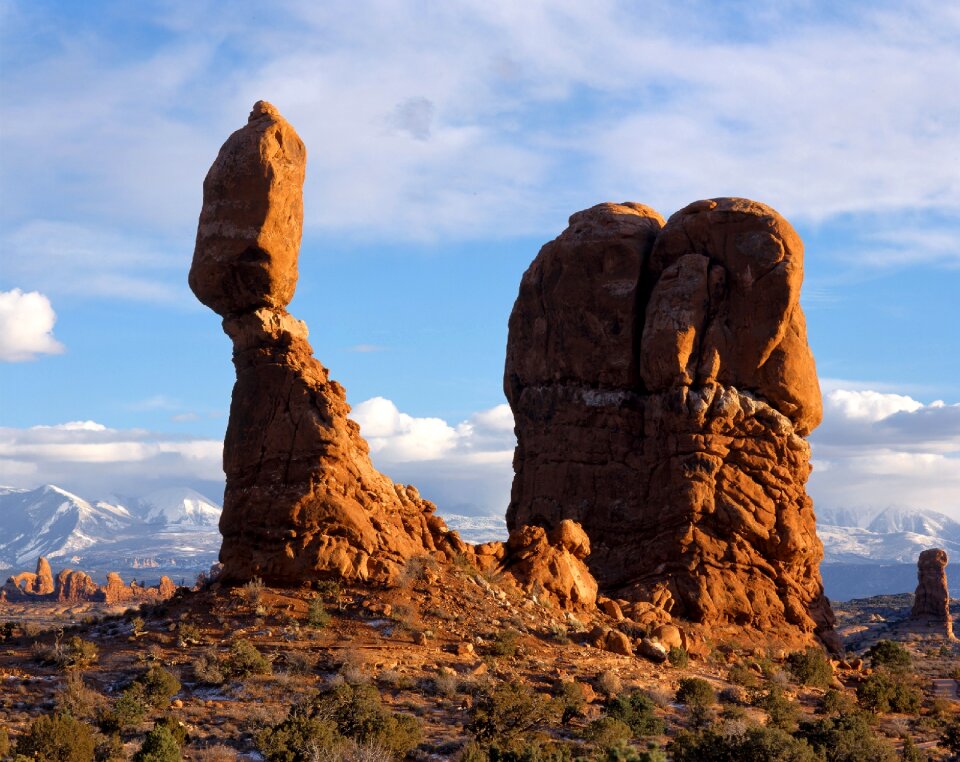 Outdoors formation sandstone