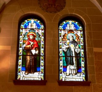 Raeville St. Bonaventure apse windows N