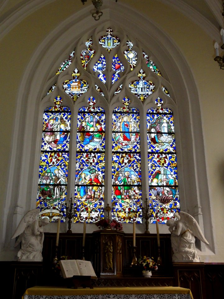 Raffetot (Seine-Mar.) église, vitrail 02