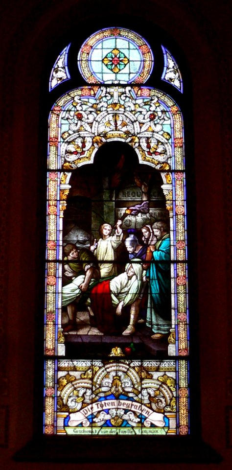 Raeville St. Bonaventure nave window S 2