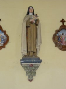 Raffetot (Seine-Mar.) église, statue 20 Sainte Thérèse de Liseux