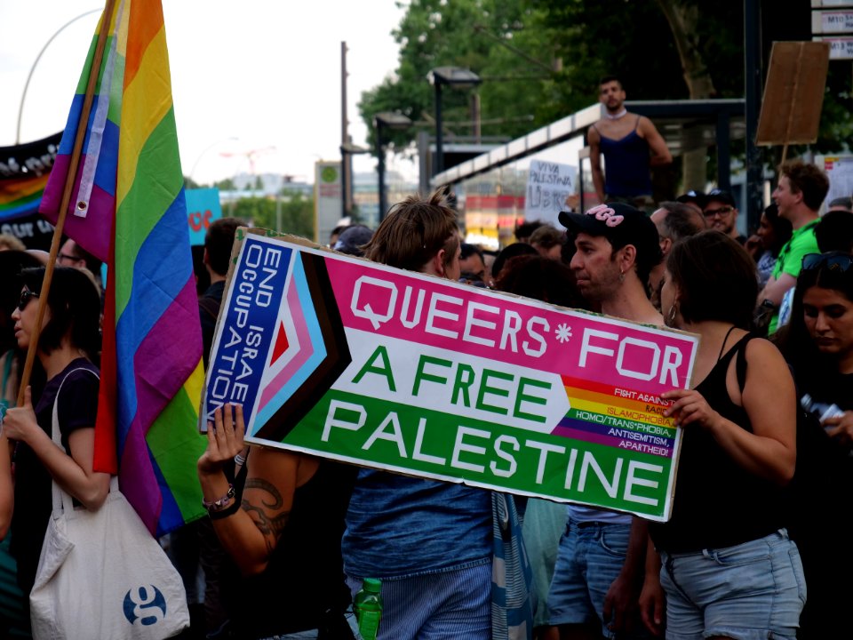 Radical Queer March Berlin 27-07-2019 BDS block 05