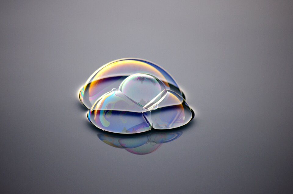 Mother of pearl floats shoal