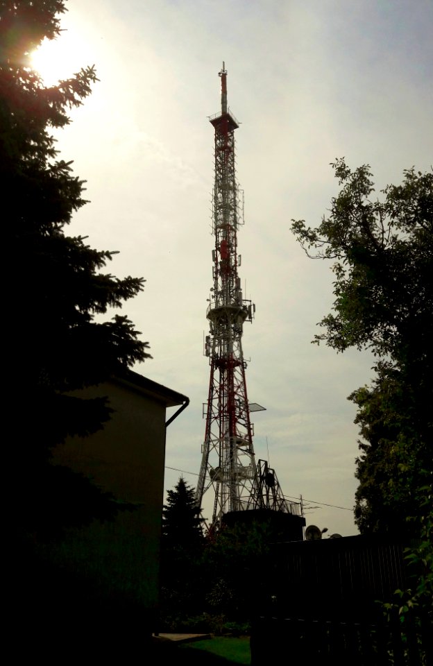 Radio-tv mast in Tarnów-Zawada