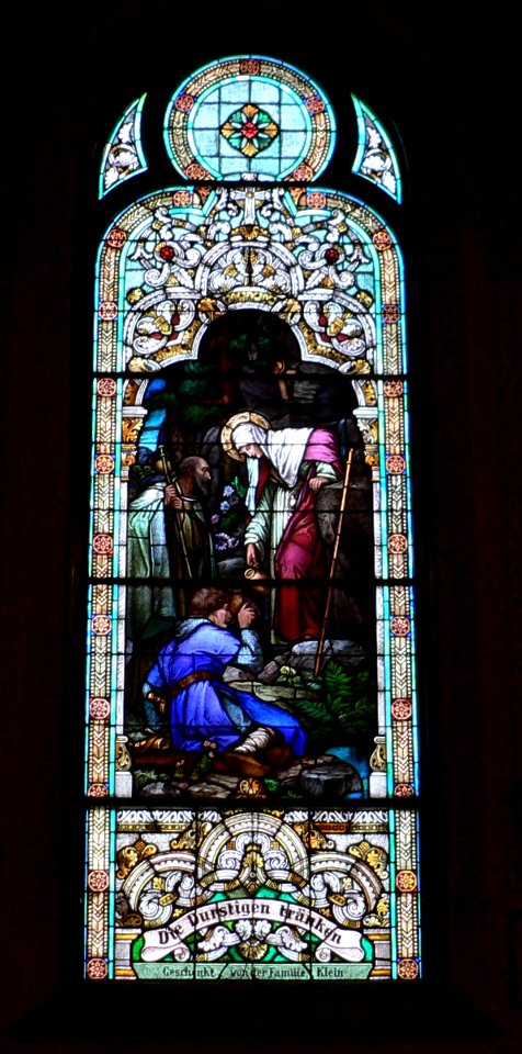 Raeville St. Bonaventure nave window N 2