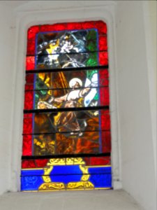 Raffetot (Seine-Mar.) église, vitrail 01
