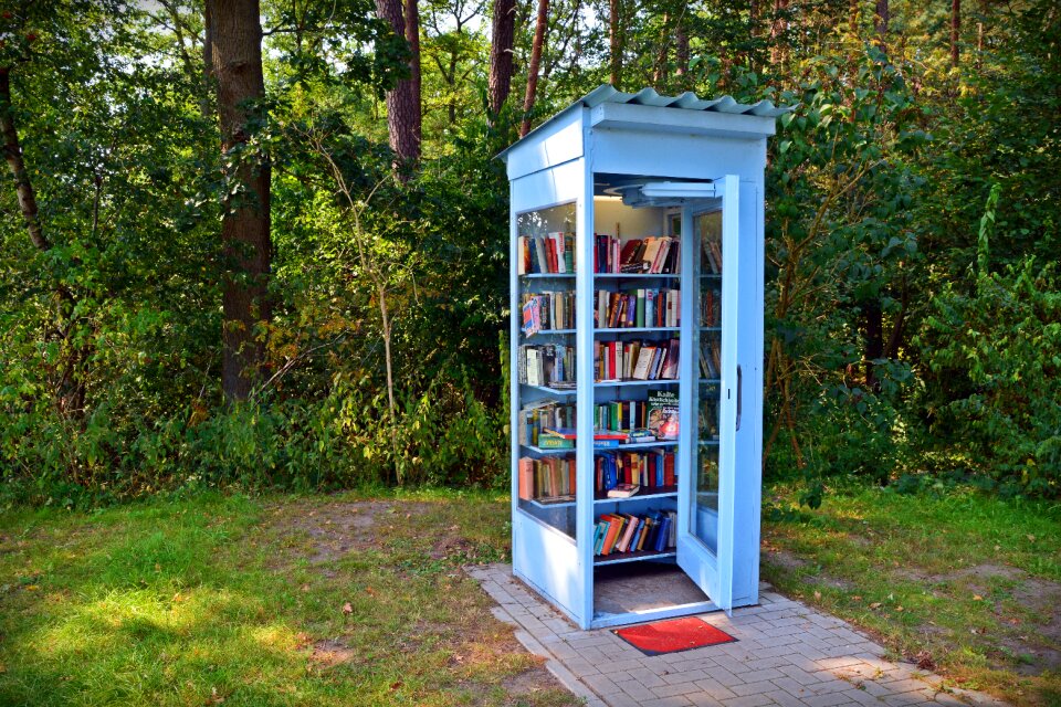 Borrow books cell exchange