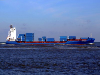 Rachel Borchard approaching Port of Rotterdam 25-Jan-2007