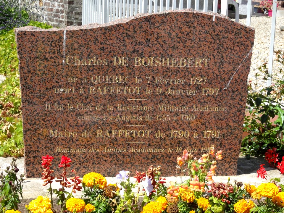 Raffetot (Seine-Mar.) mémorial Charles de Boishébert
