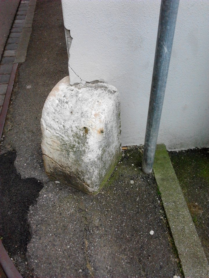 Radabweiser Eichstätt Pedettistr–Traubengäßchen (Marktplatz 18)