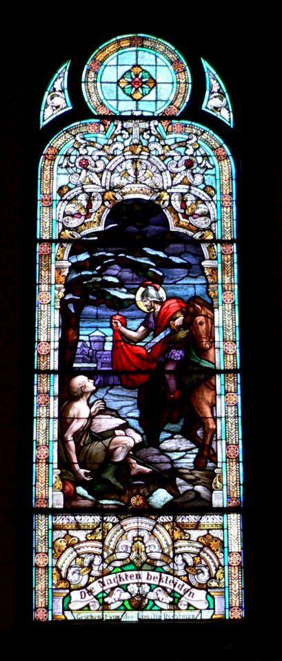 Raeville St. Bonaventure nave window N 4