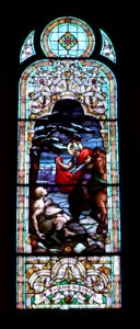 Raeville St. Bonaventure nave window N 4