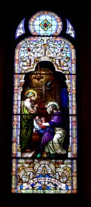Raeville St. Bonaventure nave window S 4