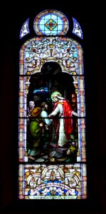 Raeville St. Bonaventure nave window N 3