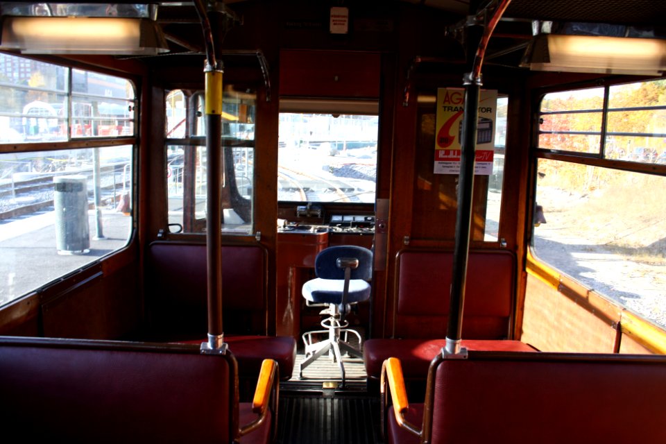 Röd spårvagn 21 3