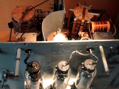 Radio short-wave transmitter Spez. 188 F - Zeppelin Museum Friedrichshafen - DSC06839