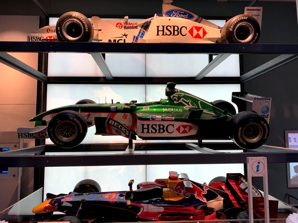 Racingcars at the National Museum of Scotland