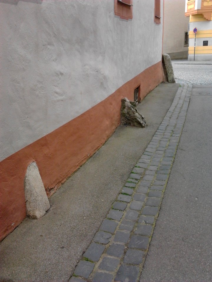 Radabweiser Eichstätt Adlergäßchen (Marktplatz 24) (1)