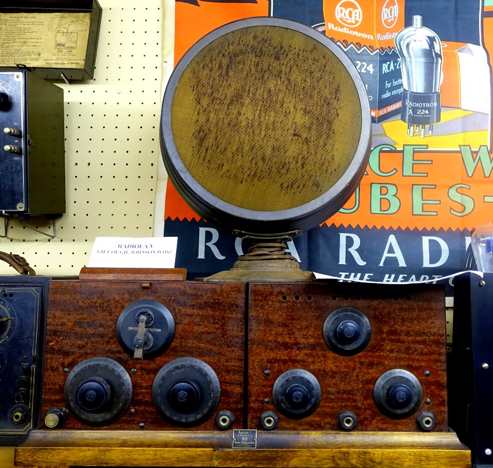 Radiola V, Radio Corporation of America - New England Wireless & Steam Museum - East Greenwich, RI - DSC06651