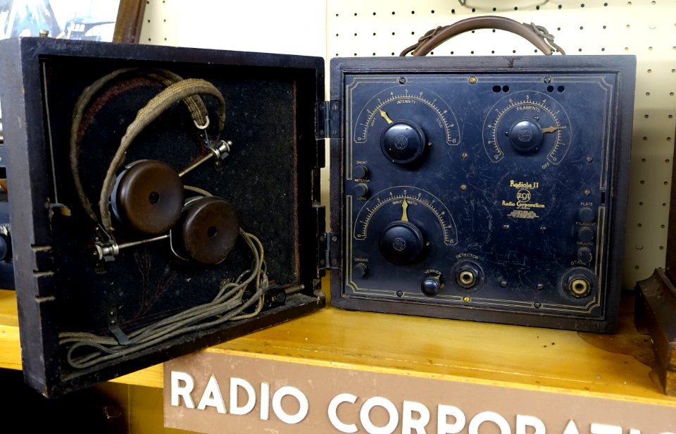Radiola II, Radio Corporation of America - New England Wireless & Steam Museum - East Greenwich, RI - DSC06653