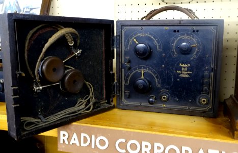 Radiola II, Radio Corporation of America - New England Wireless & Steam Museum - East Greenwich, RI - DSC06653