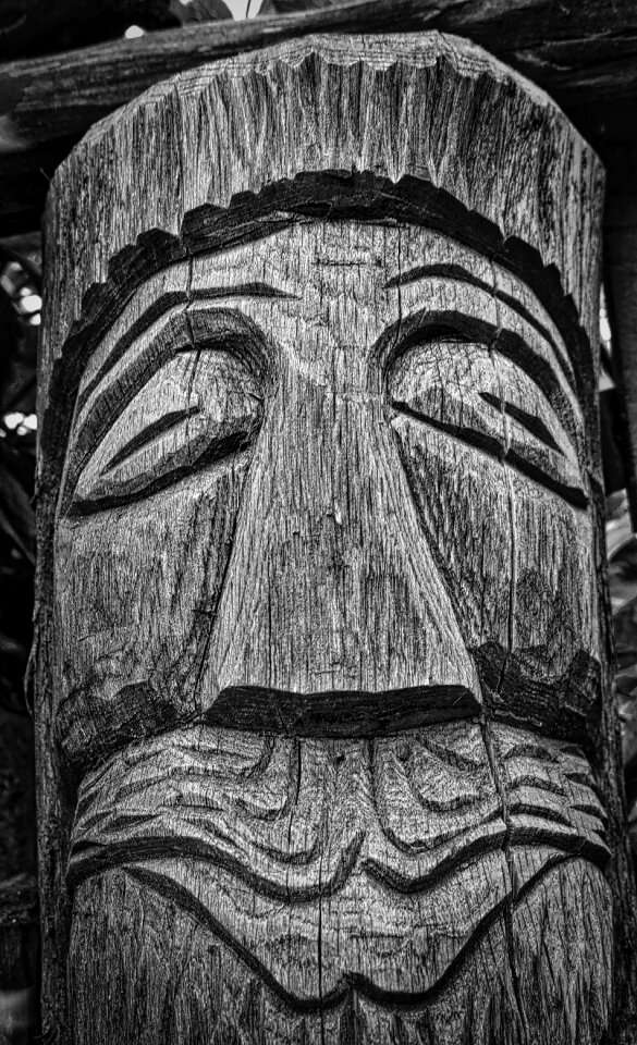 Carving symbol tribal