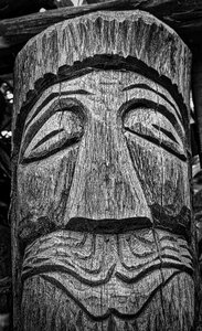 Carving symbol tribal photo