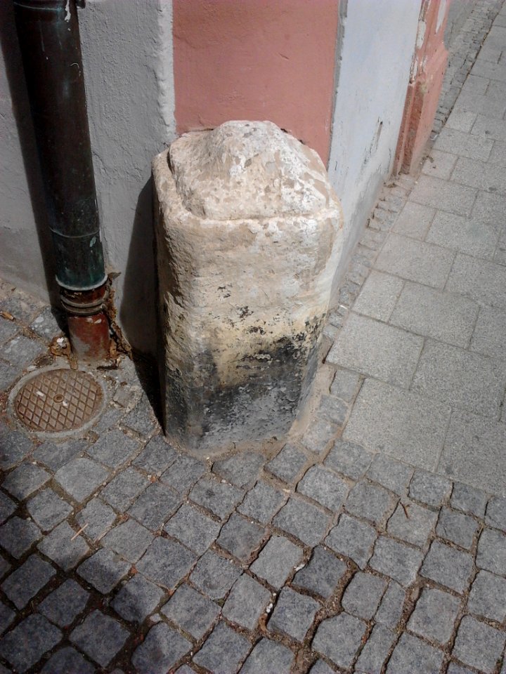 Radabweiser Eichstätt Domplatz 5–Widmanngasse (2)