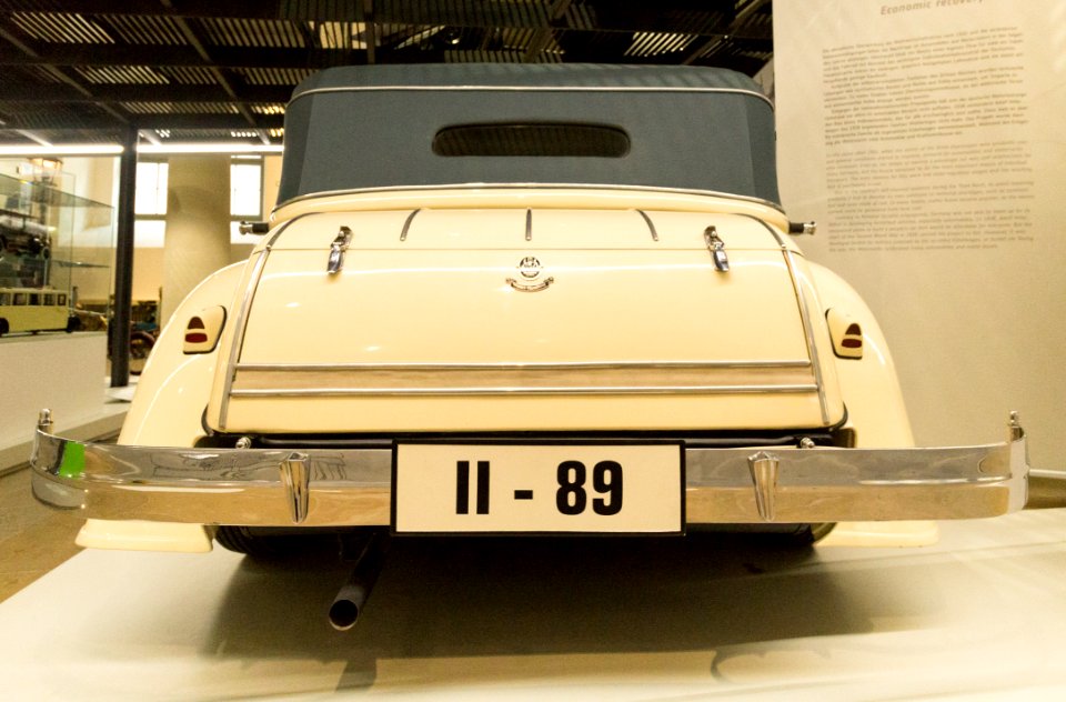 Röhr 8 Typ F Rückseite - Verkehrsmuseum Dresden
