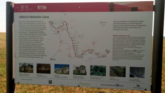 Römerbad Walldürn Hinweistafel 1