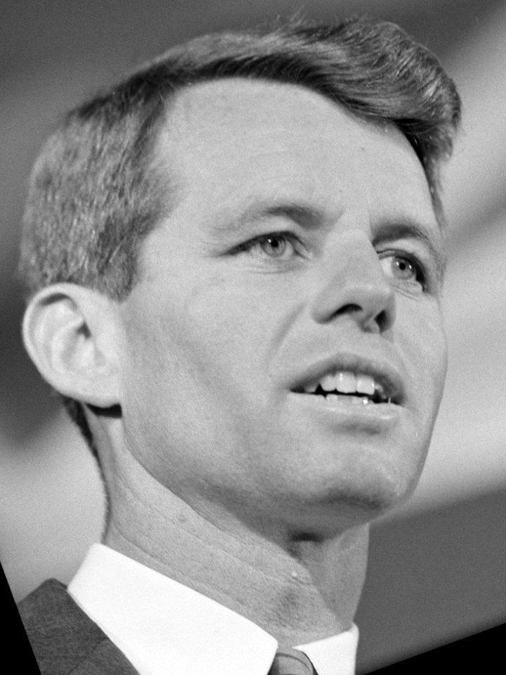 R. Kennedy . Persconferentie op Amerikaanse Ambassade, Bestanddeelnr 913-5678 (1)