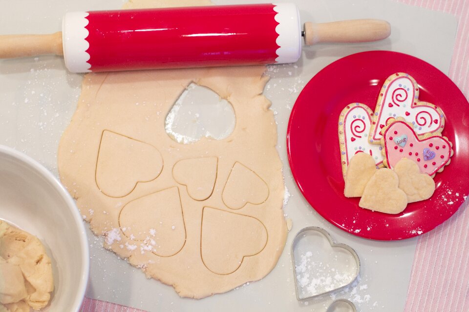 Cookies heart cookies love