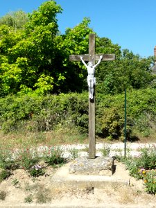 Révillon (Aisne) croix de chemin