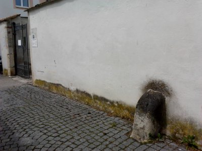 Radabweiser Eichstätt Gottesackergasse (Eingang Ostenfriedhof) (1)