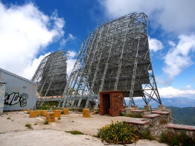 Radio Relay Station Former USAF microwave relay station ACE-High system at Lefkada, Greece, photo 1