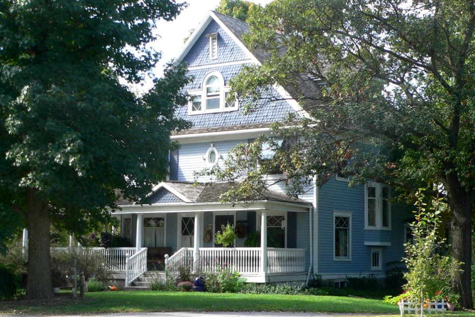 R. A. Clark house (Stella, Nebraska) from NE 1